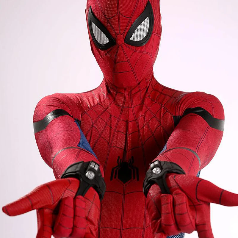 1 пара фильм Человек-паук вдали от дома Косплей Опора Питер Паркер паук веб-шутер украшение супергерой Человек-паук