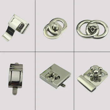 

10pcs/lot A variety high-grade surface light square general twist lock 8 shape twist lock decorative buckle hardware accessories