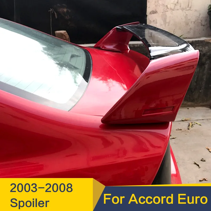 Задняя Крышка багажника автомобиля спойлер крыло для Honda Accord евро 2003-2008 абс материал заднее крыло автомобиля украшения специальные аксессуары