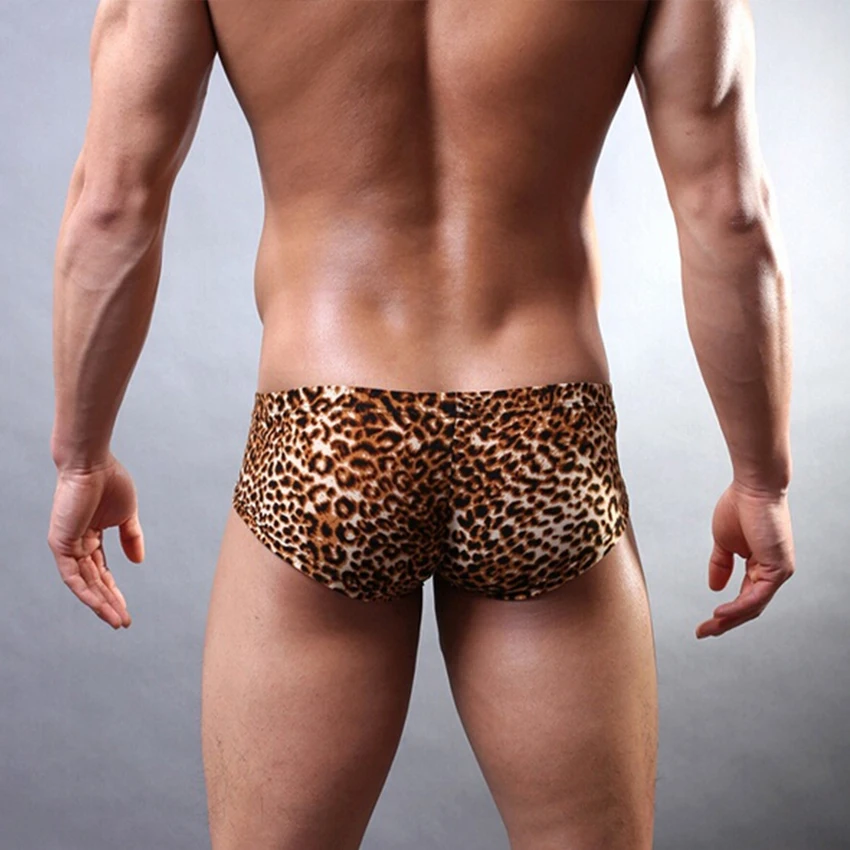 3 шт сексуальные маленькие леопардовые Боксеры Шорты Hombre Ropa Calzoncillos слипы Marcas