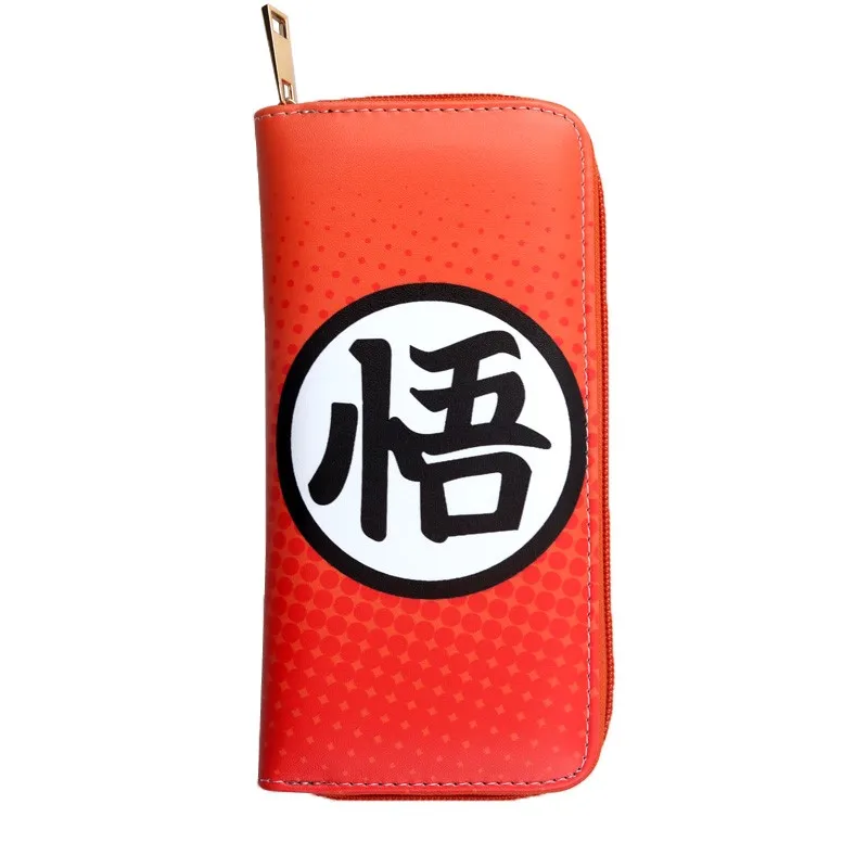 Новое поступление Аниме Dragon Ball супер длинный кошелек Супер Saiyan God Goku Vegeta сумочка бумажник с застёжкой-молнией - Цвет: DB-01
