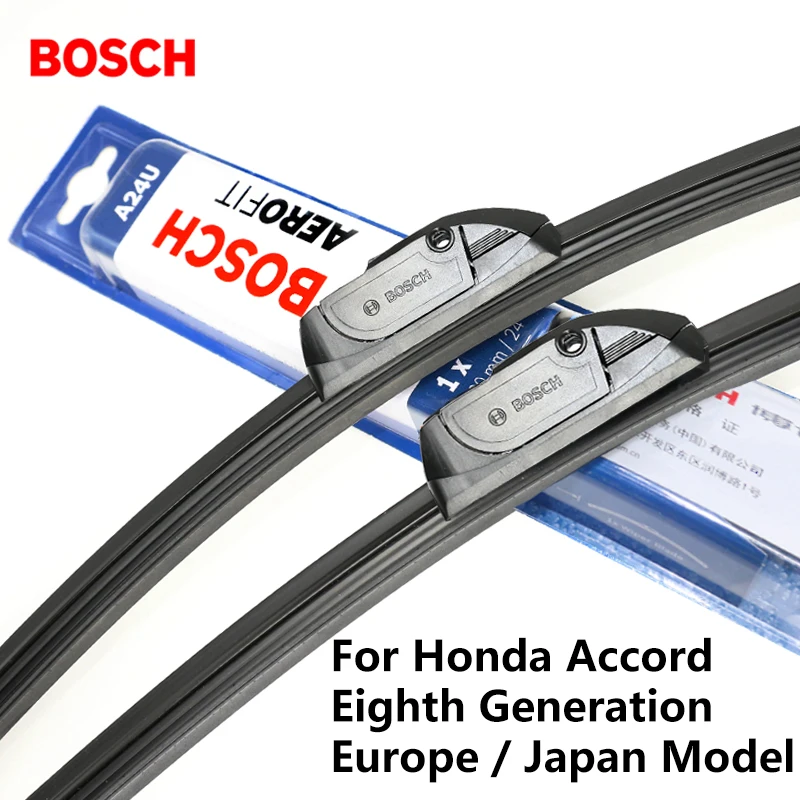 2pieces/set BOSCH Wiper Blades for Honda Accord Eighth Generation
