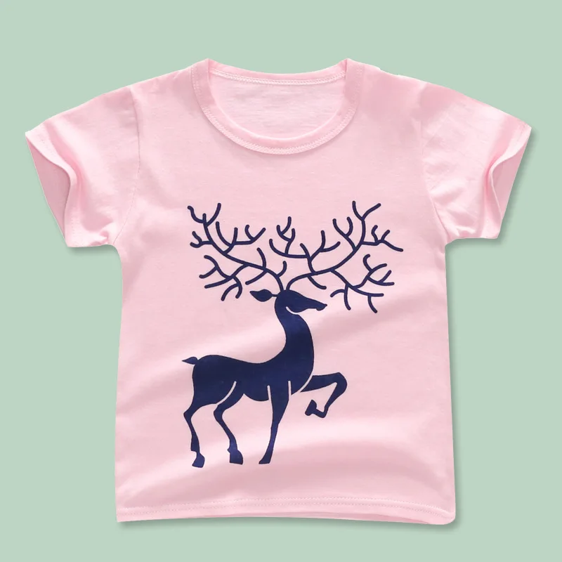 

Retail Boys T Shirts Summer Kids Fashion Animal Print T-shirts Baby Boys Short Sleeve t Shirt Tops Tee Children Cotton Clothing