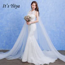 Free shipping Vestidos De Novia Lace White O-neck Beading Wedding Dresses Bridal Frocks Custom Made D92