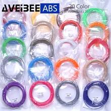 Original Model 3d pen plastic ABS filament 1.75mm 200 Meter 20 Colors 3D Printer Filament Materials For 3 D drawing Pens Original Model 3d pen plastic ABS filament 1.75mm 200 Meter 20 Colors 3D Printer Filament Materials For 3 D drawing Pens