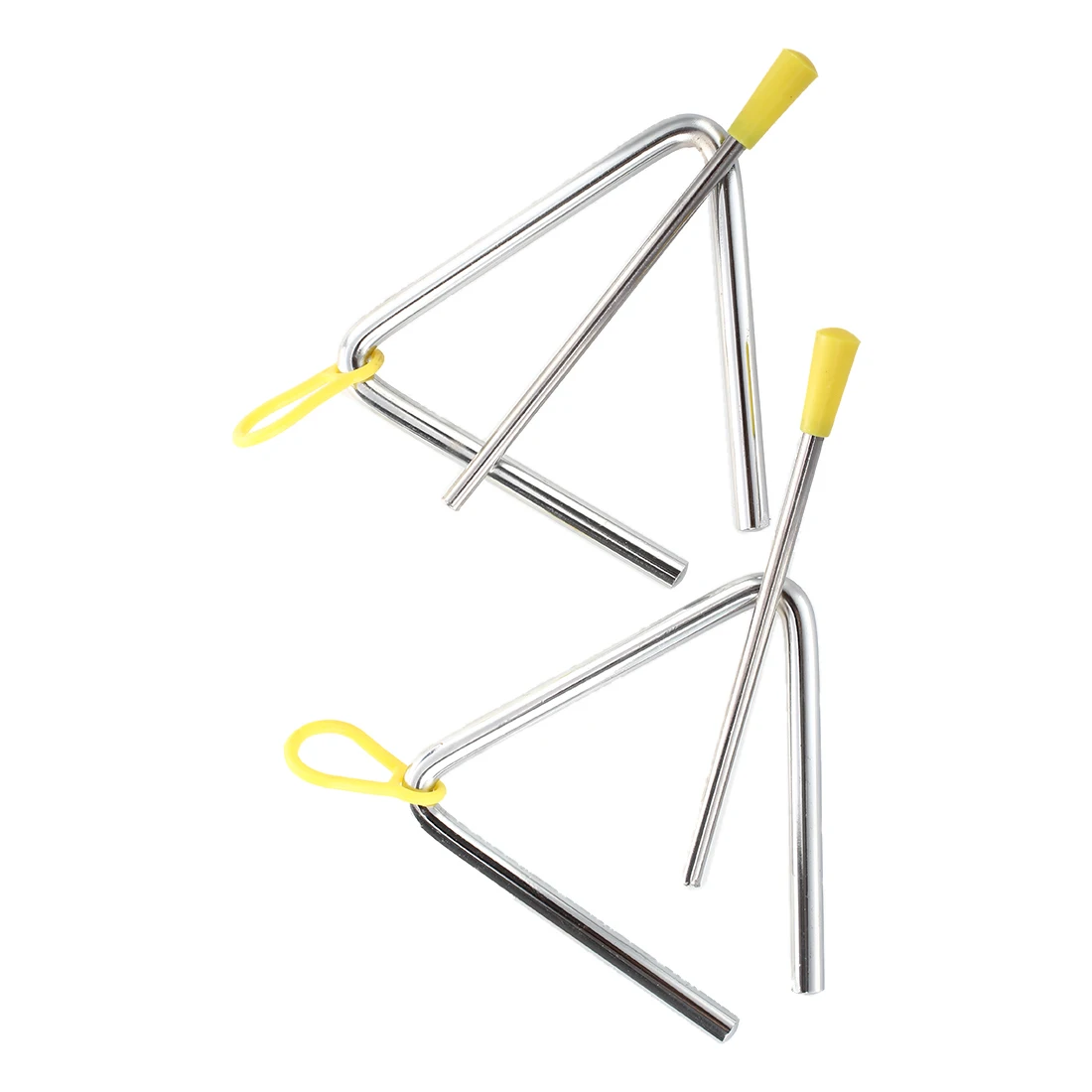 

2 Triangle Professional 10 cm with knocker League iron Cowboy Wrought