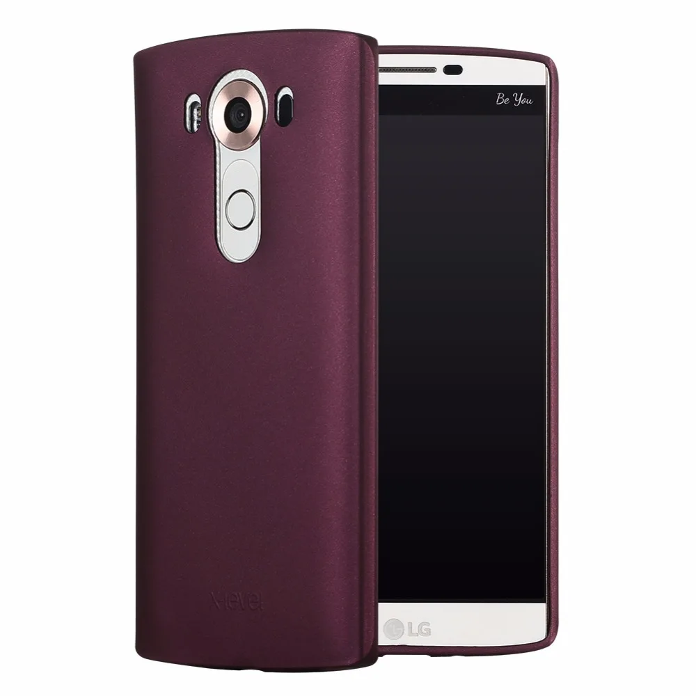 Для LG V10 полный чехол матовый Мягкий ТПУ силиконовый X-Level Guardian для H960A H900 H901 VS990 Capa +