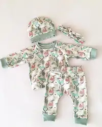 Bebek более ограничены продвижение Повседневное хлопок, велюр унисекс полный характер пальто с круглым вырезом чем Цвет пятнистого оленя