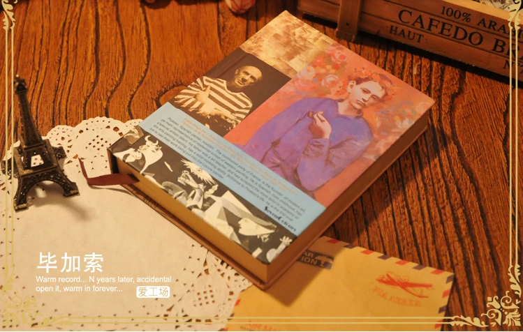 Free shipping!!Wholesale Europe Master of art Diary book/Notepad/Paper notebook/note book | Канцтовары для офиса и дома
