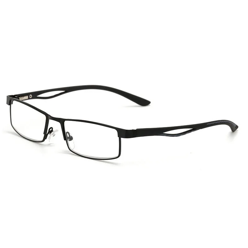 

samjune Metal Half Frame Reading Glasses Presbyopia Spectacles women men Fatigue Gafas +1.0 +1.5 +2.0 +2.5 +3.0 +3.5 +4.0 reader