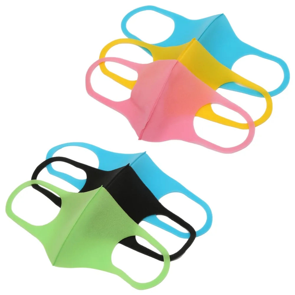 

ZLROWR 3Pcs/set Earloop Mask Cycling Anti Dust Haze Mouth Face Masks For Children Kids