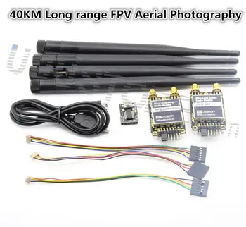 

2pcs RFD 900MHz Ultra 40KM Long Range Radio Telemetry Modem with FTDI and Antenna for APM PIX Flight Controller Photography