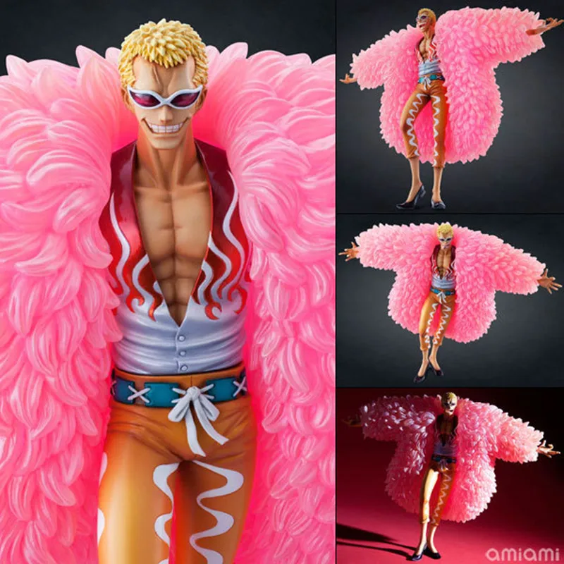 

Anime figures One Piece PVC Action Figure POP DX Donquixote Doflamingo Model 26cm Free Shipping Japanese Anime