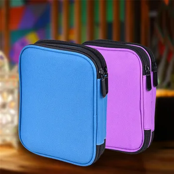 

Crochet Hook Case Organizer Zipper Bag with Web Pockets for Various Crochet Needles and Knitting Accessories Well Made Small