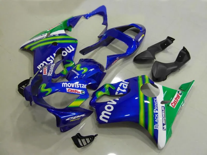 

New Bodywork ABS fairings Kits Fit for HONDA Injection molded CBR 600 F4i FS 01 02 03 CBR600 2001 2002 2003 MOVISTAR