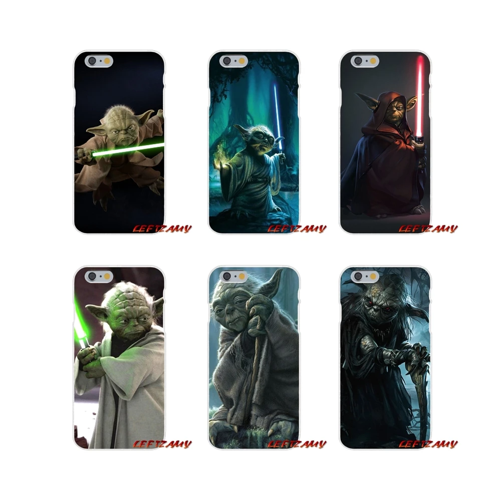 Для iPhone X XR XS MAX 4 4S 5 5S 5C SE 6 6S 7 8 Plus Star Wars Master Yoda аксессуары чехлы для телефонов |