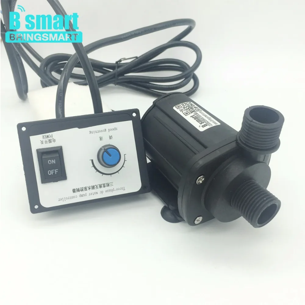 

JT-1000B3 Water Pump 3000L/H 7M High Flow Rate High Lift 24V DC Brushless Booster Pump 12V Submersible Pump + Speed Controller