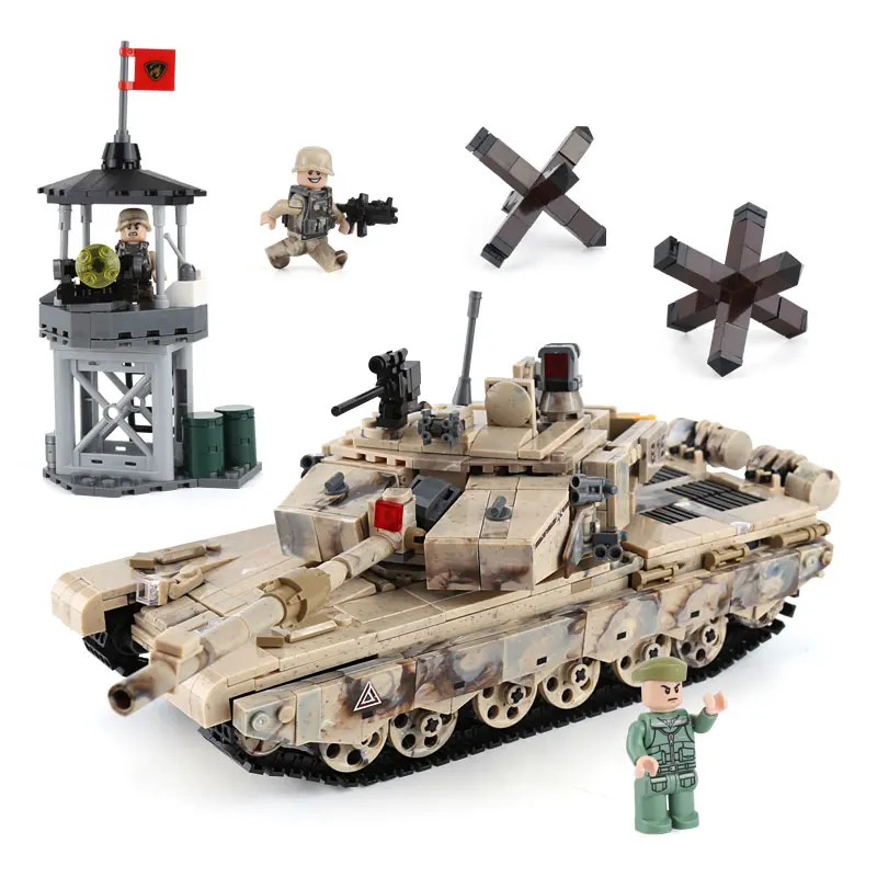 

XB06021 Tank Model Military Series The 99 Main Battle Tank Set Building Blocks Bricks Legoing Technic Toys Kids Christmas Gifts