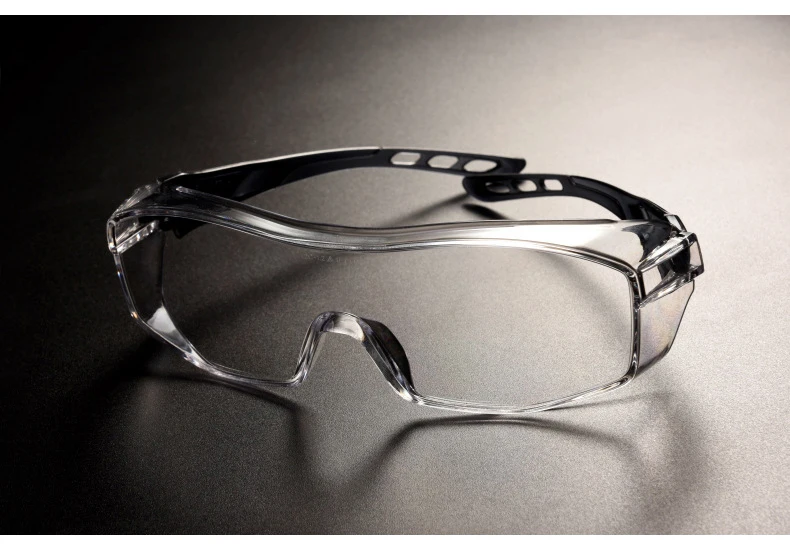 Deltaplus Safety Goggles Transparent Scratch Resistant Protective Glasses Dustproof Windproof Lab Anti-impact PC Lens Eyeglasses (12)