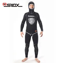 Slinx 5mm Men split submersible service drygum sets set thermal waterproof wear-resistant