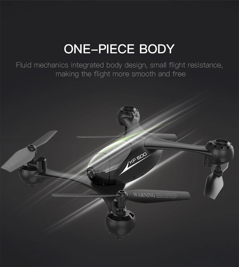KF600 RC вертолет 720P или 4K Wi-Fi FPV двойная камера Оптическое позиционирование потока управление жестом удержание высоты Квадрокоптер Vs XS809HW