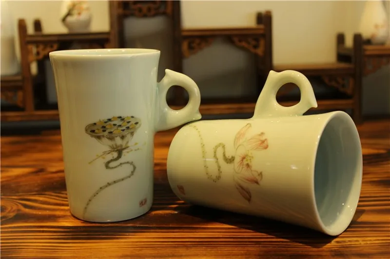 Китай Drinkware белой керамической ZAKKA чайная чашка кружка Творческий подарок кофе чашки кружки пива caneca молоко copo cerveja персонализированные