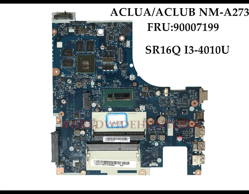 Высокое качество ACLUA/ACLUB NM-A273 для Lenovo Z50-70 материнская плата ноутбуков FRU: 90007199 SR16Q