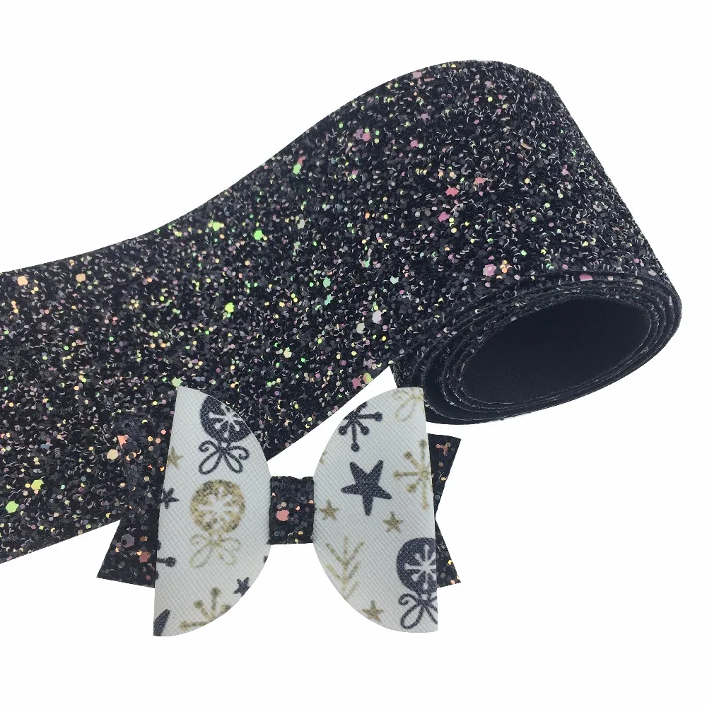 3''75mm 50 ярдов Лоскутная Блестящая лента Blingbling мягкая ткань подарок посылка материал ручной работы бант для волос сделай сам