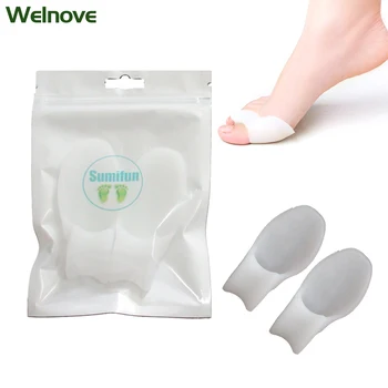 

1 Pair Gel Bunion Toe Separator, Eases Foot Pain Foot Hallux Valgus Guard Cushion, Toe spreader of Foot Care Tool Z18701