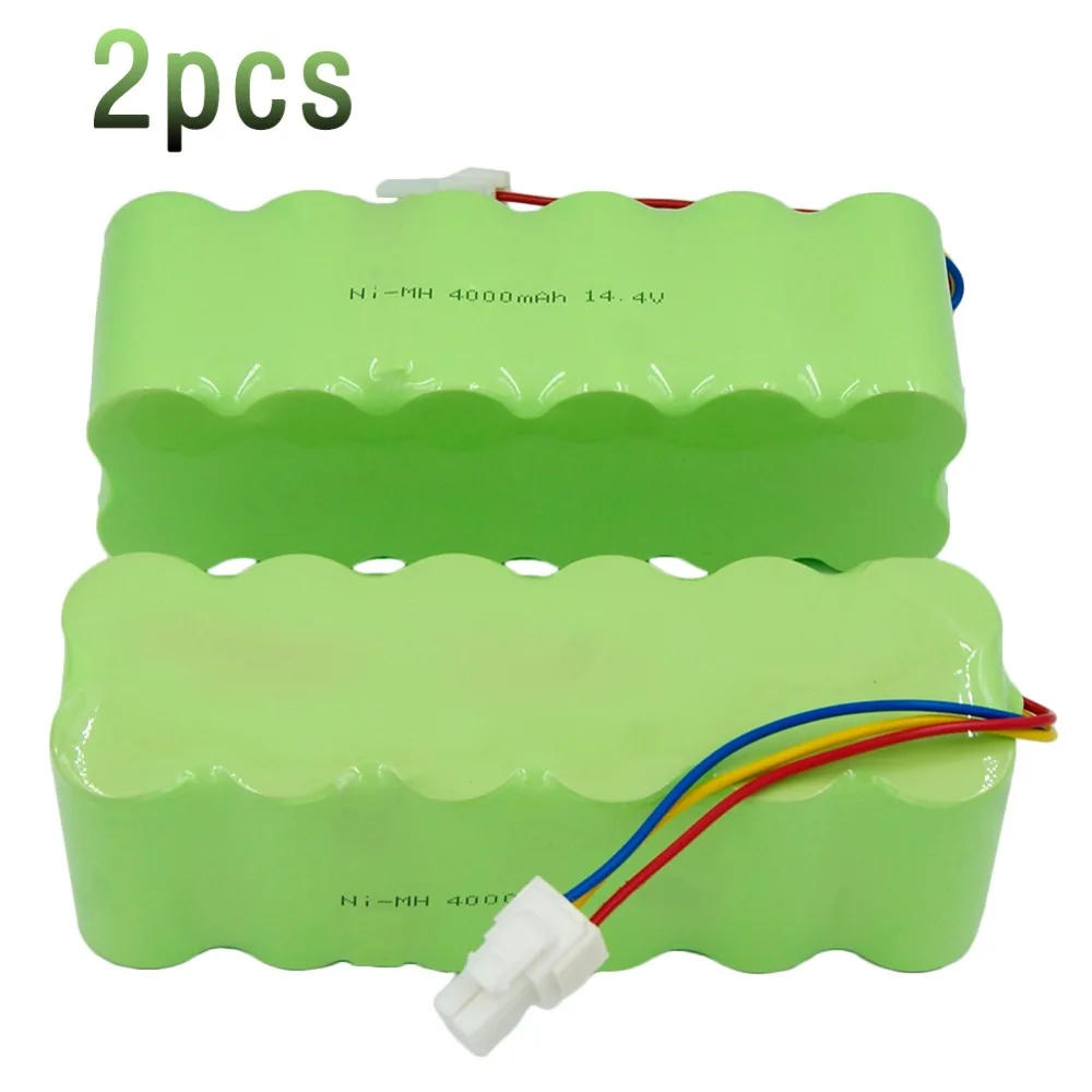 2 Pz 14.4V 4.0Ah Ni-Mh Aspirapolvere Batteria Ricaricabile 4.0 Ah Per Samsung Navibot Sr8845 Sr8855 Sr8895 Vr5000 Vc-Re70V