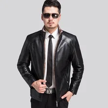 Зима брендовая мужская меховая куртка высокого качества Мужская теплая шуба мужская теплая одежда среднего возраста