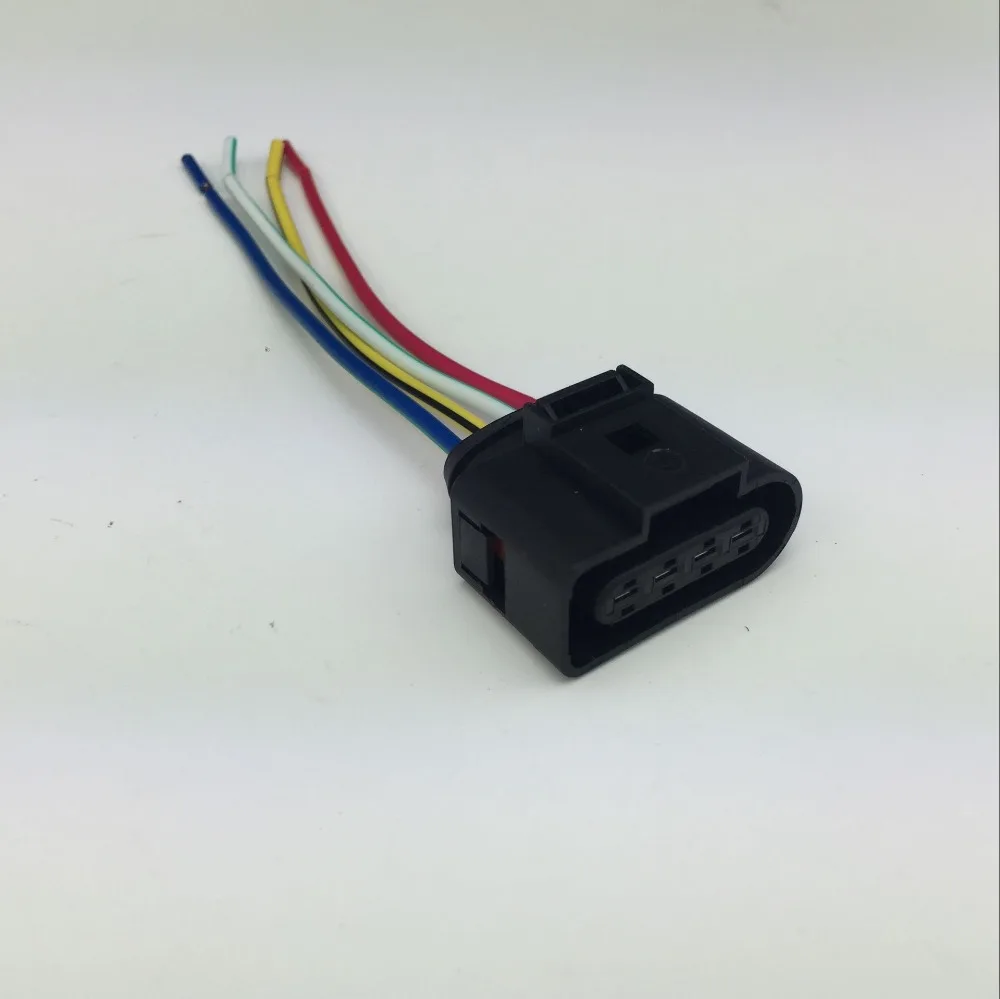 for VW Audi Touareg Passat B7 Golf MK7 Skoda Octavia Ignition Coil Connector 4 Holes Plug Cable Wire 8K0 973 724 | Автомобили и