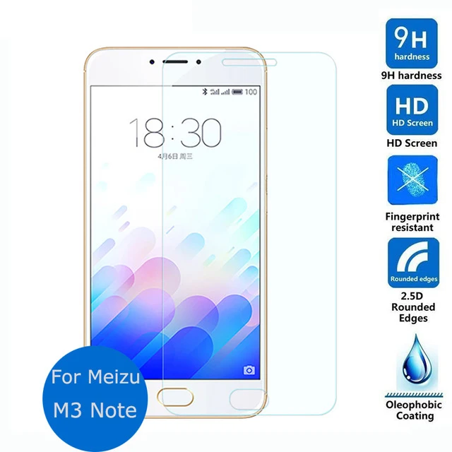 Закаленное стекло Meizu M3 Note 9H Оригинальная защитная пленка Взрывозащищенная защита для экрана Blue Charm Note3|screen
