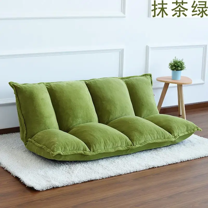 Ленивый диван татами один напольный диван-кровать съемный моющийся складной стул карамельный цвет Повседневная спальня Ян - Цвет: style 9