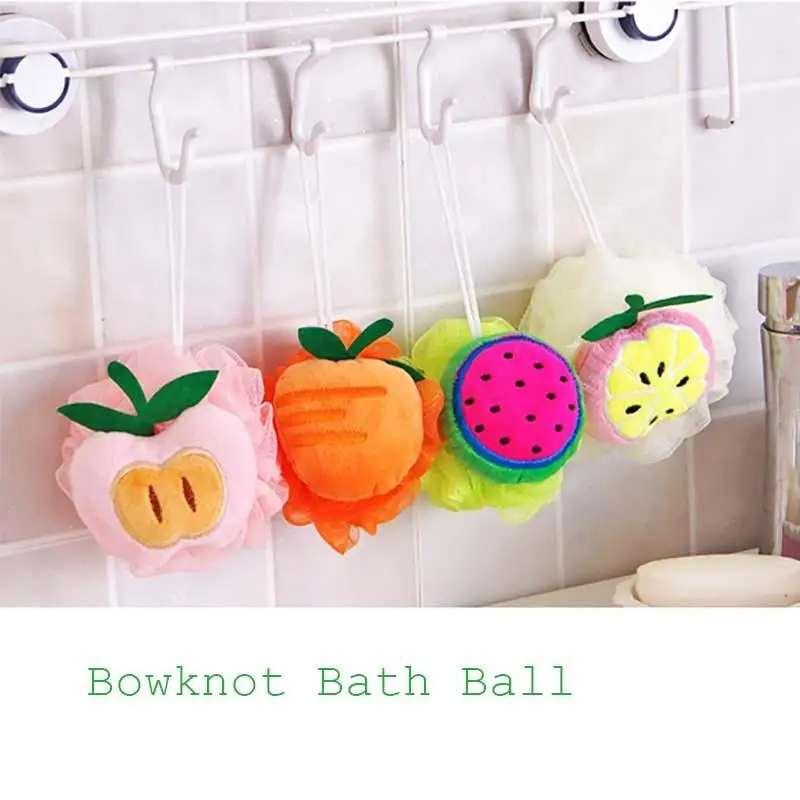 1Pc Candy Color font b Bath b font Scrubber Shower Spa Sponge Body Cleaning Scrub font