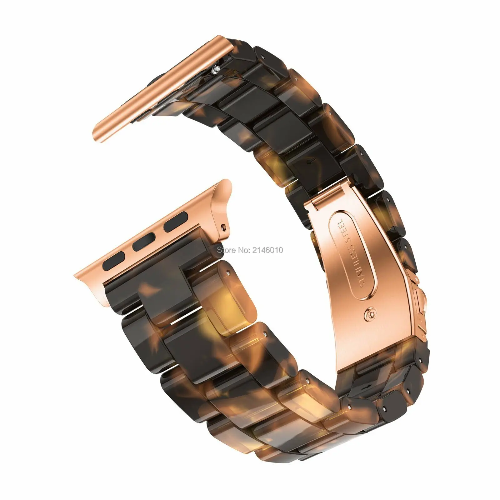 Замена Леопардовый принт полоса для наручных часов Apple Watch Series 5, 2, 3, 4, 38/42 мм полировка смолы браслет, ремешок для наручных часов