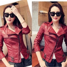 MLXSLKY/высокое качество; Лидер продаж; Новинка; женская куртка из искусственной кожи с длинными рукавами; сезон весна-осень; женские черные куртки в стиле панк в европейском стиле