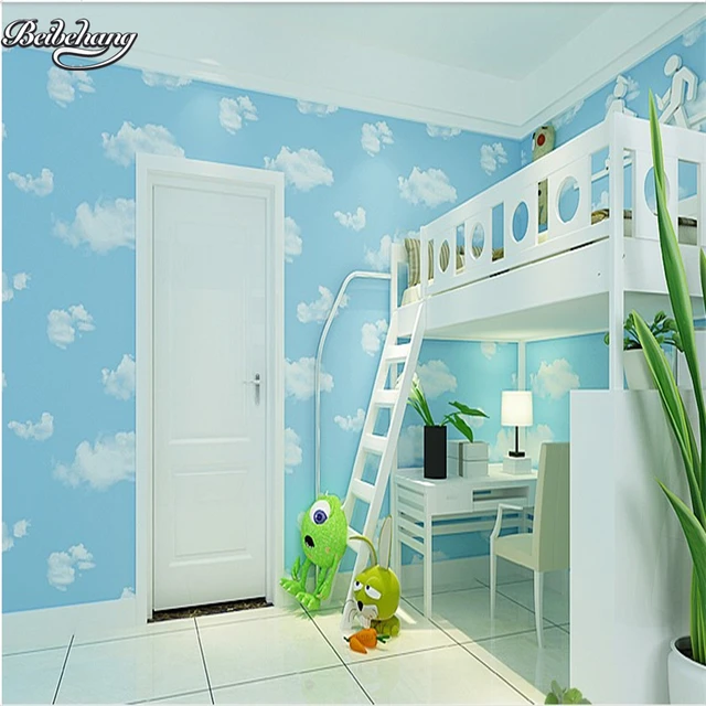 ultramoderne schlafzimmer für mädchen kinderzimmer beibehang vliestapete kinderzimmer jungen und mädchen blauen himmel weiße wolken tapete schlafzimmer wohnzimmer studie ultramoderne schlafzimmer für mädchen kinderzimmer beibehang vliestapete kinderzimmer jungen und mädchen blauen himmel weiße wolken tapete schlafzimmer wohnzimmer studie
