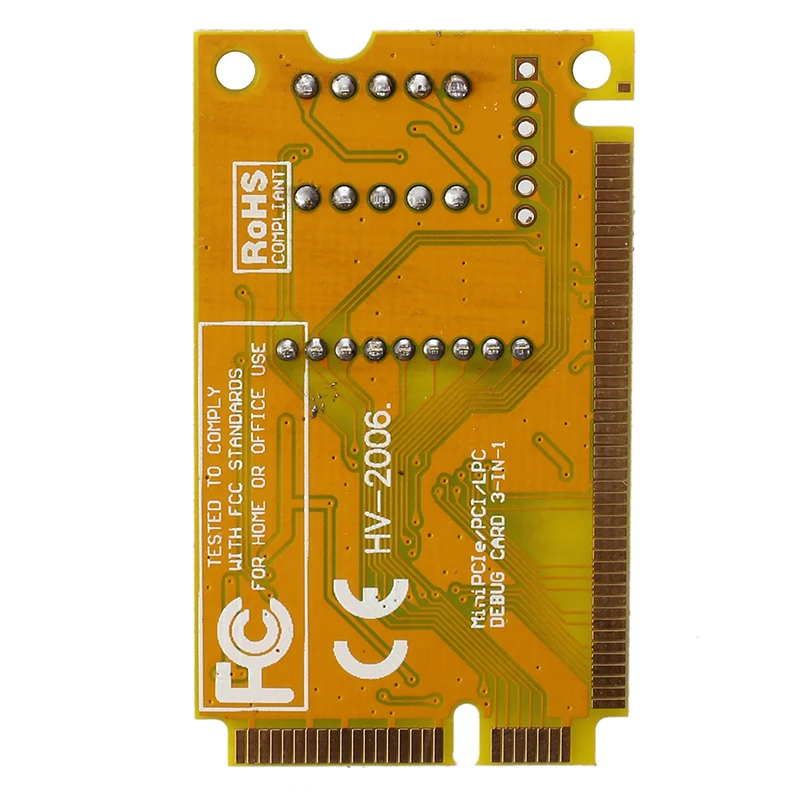 Тетрадь диагностические карты 2-значный мини PCI/PCI-E LPC пост-анализатор тестер