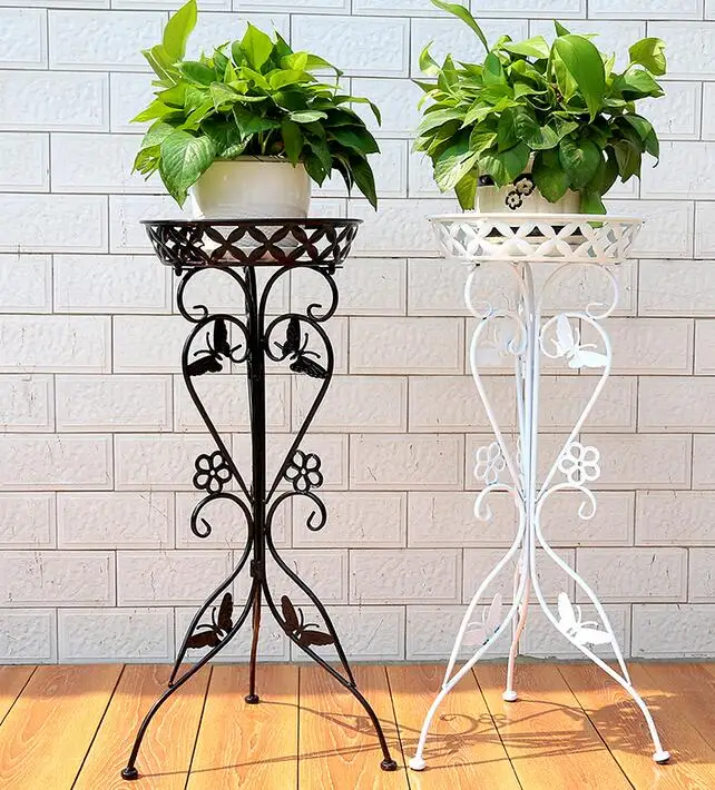 Wrought iron flower money plant flower single European indoor potted