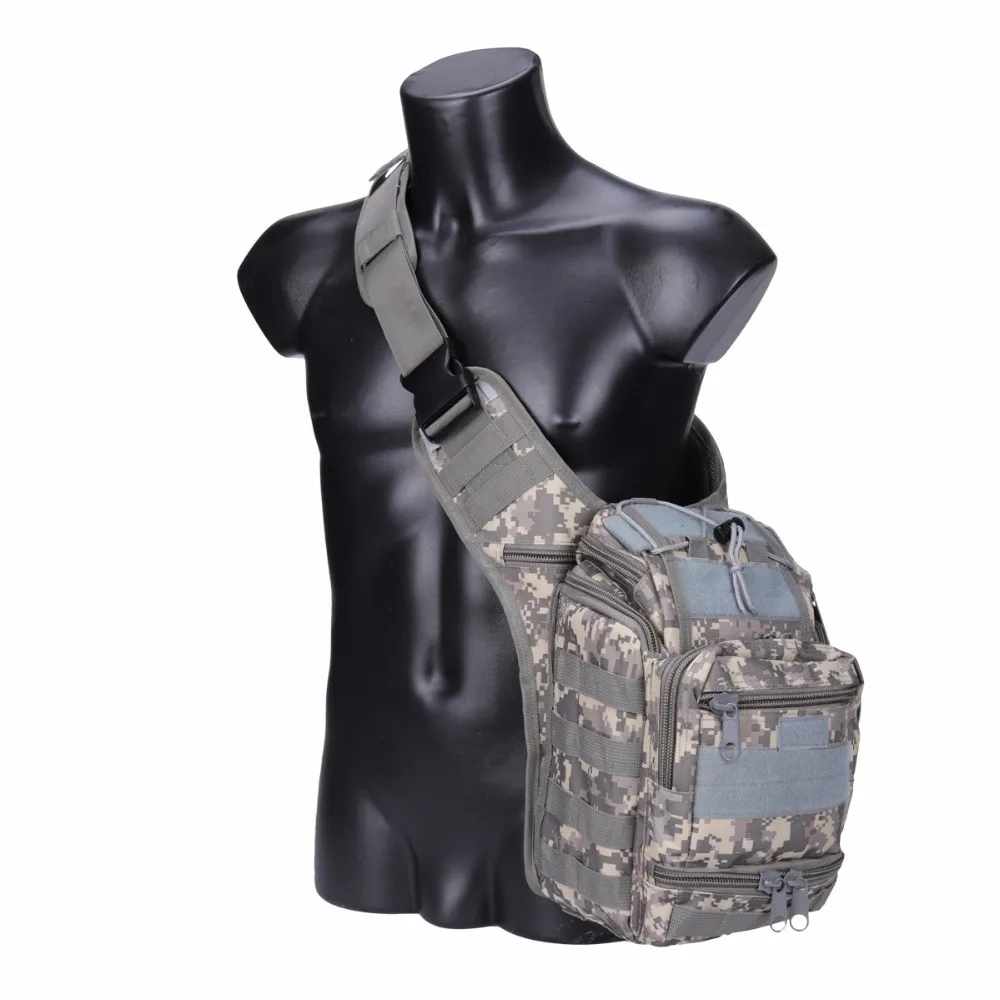 

Tactical Camouflage Durable New Outdoor Biking Saddle Bag Military Single Shoulder Bag Nylon Camera Bag