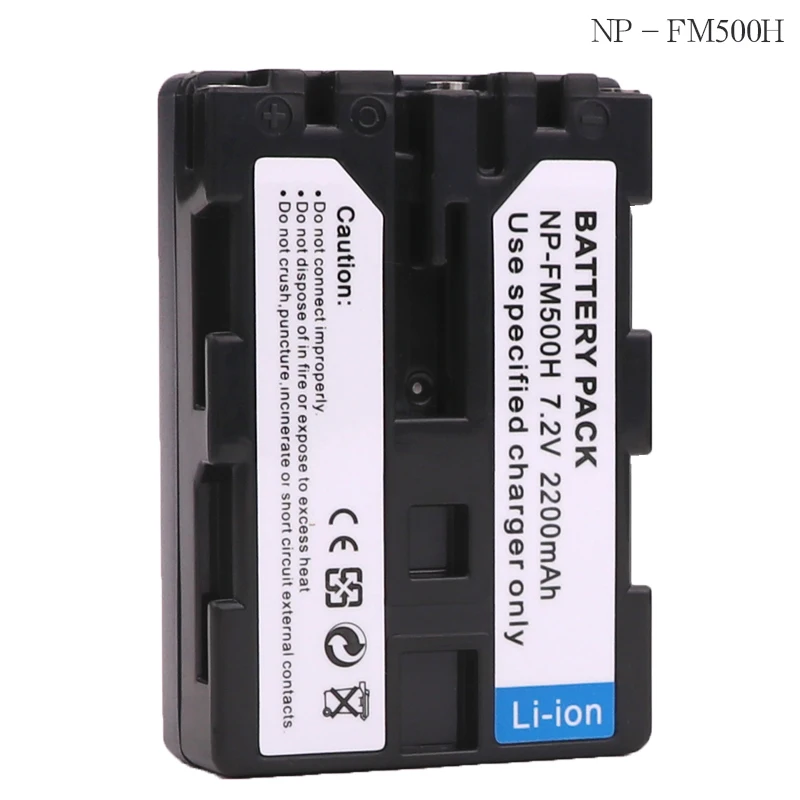 High Quality 1pcs Battery NP FM500H NP FM500H Rechargeable Camera