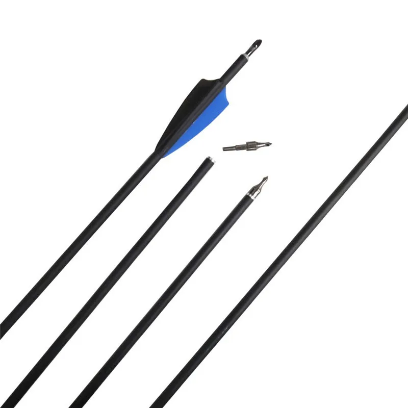 Стрелы для стрельбы speedmix Carbon 12 шт 30 дюймов стрелы нацеливания позвоночника 500 с