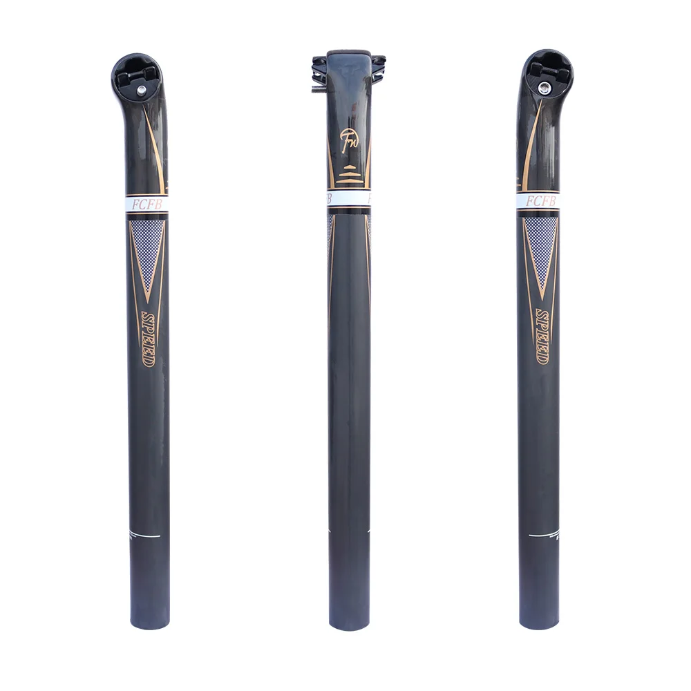 FCFB full carbon fiber mtb bicycle seatpost 5mm road bike seat tube