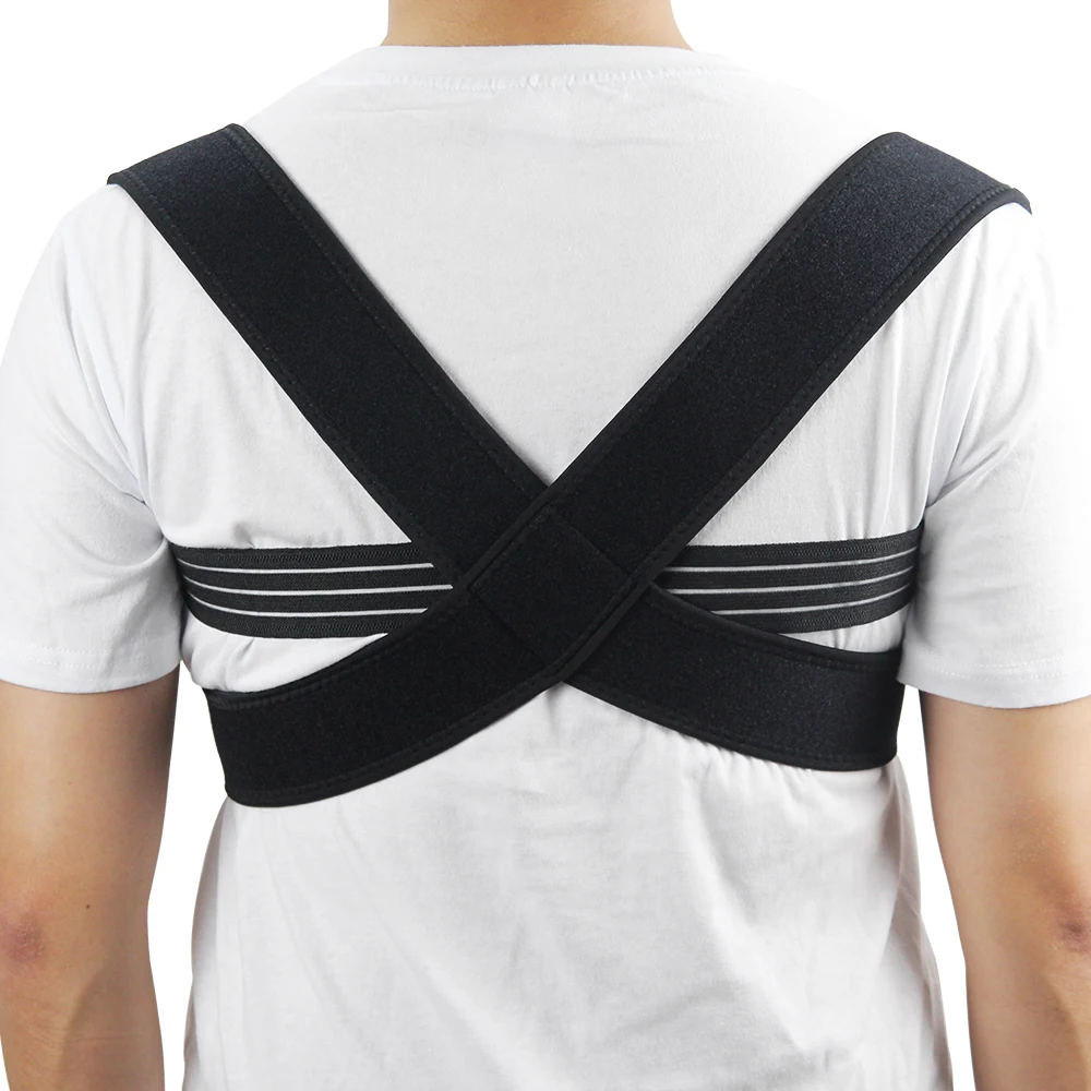 Прямая поставка корректор X Shape Back Brace выпрямитель для верхней части плеча