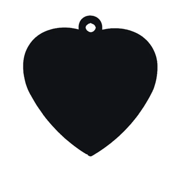 

Top Heart-shaped Aluminum alloy Tags for Pets Dog Cat