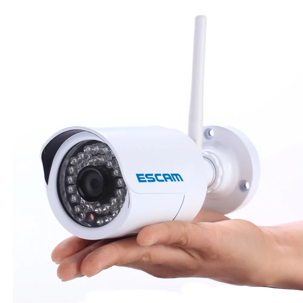 

ONVIF Megapixel 720P HD 802.11b/g Wireless IP Camera WifI P2P 6mm Lens Mini IR-Bullet Indoor Waterproof Security Camera H.264