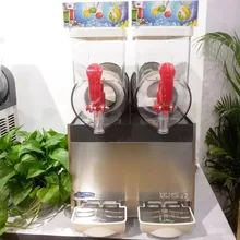 30L Коммерческая палка-мешкалка для коктейля машина для приготовления граниты 2 чаши ледяная Шуга машина, машина для выпекания