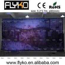 P80MM сценический светодиодный фон дисплей большой светодиодный экран