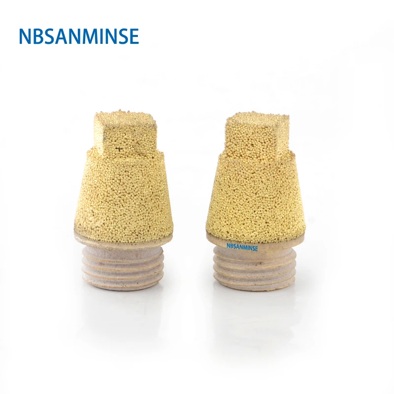 

10Pcs/lot SCQ 1/8" Type Series Muffler,Pneumatic Silencer,air muffler,Air silencers,sintered copper, brass made, NBSANMINSE